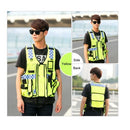 High Visibility Reflective Men Women Breathable Safety Vest