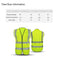 120055 Reflective Safety Vest High Visibility Safety Vest