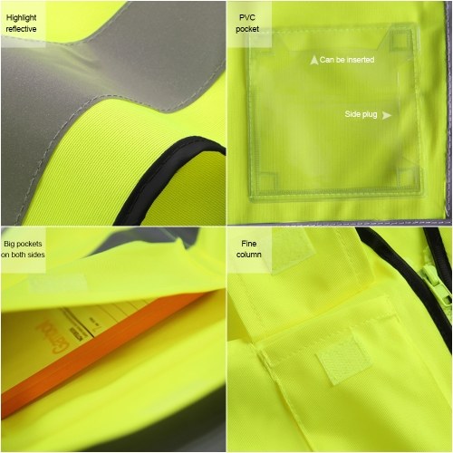 120055 Reflective Safety Vest High Visibility Safety Vest