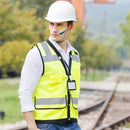 Safety Reflective Vest Workwear Security Working Clothes