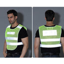 Safety Reflective Vest for Running Jogging Cycling Stay Visible Motorcycle Reflective Vest Adjustable Vest