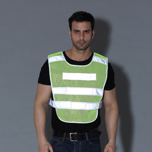 Safety Reflective Vest for Running Jogging Cycling Stay Visible Motorcycle Reflective Vest Adjustable Vest