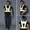 V Shape Safety Reflective Vest for Traffic Construction Night Running Jogging Cycling Stay Visible