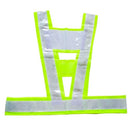 V Shape Safety Reflective Vest for Traffic Construction Night Running Jogging Cycling Stay Visible