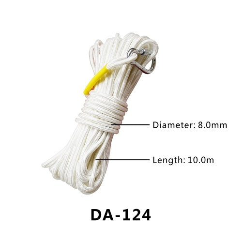 Professional 8mm Outdoor Rock Climbing Safety Rope