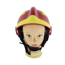 F2 Emergency Rescue Helmet Fire Fighter Safety Helmets Workplace Fire Protection Hard Hat with Headlamp & Goggles Protective Anti-impact Heat-resistant Helmet