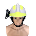 F2 Emergency Rescue Helmet Fire Fighter Safety Helmets Workplace Fire Protection Hard Hat with Headlamp & Goggles Protective Anti-impact Heat-resistant Helmet