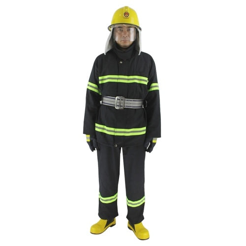 Flame Retardant Clothing Fire Resistant Clothes Fireproof Waterproof Heatproof Protective Clothing Coat Trousers Fire Fighting Equipment