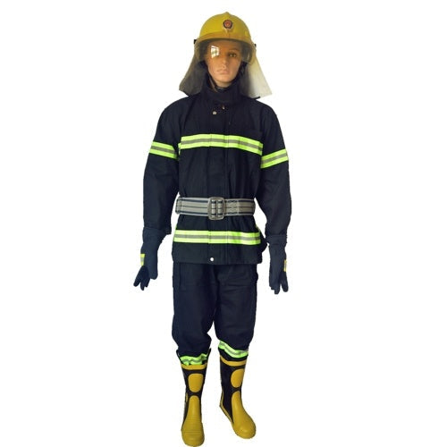 Flame Retardant Clothing Fire Resistant Clothes Fireproof Waterproof Heatproof Protective Clothing Coat Trousers Fire Fighting Equipment