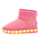 LED Fleece Snow Boots - Pink