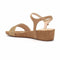 Ladies Diamante Sandals - Light Brown