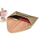 Ladies Envelope Clutch Bag - Gold