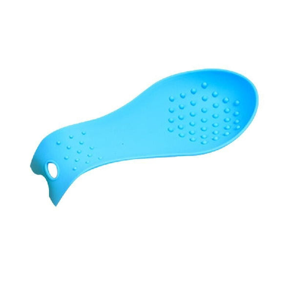 Large Durable Kitchen Silicone Holder - Blue