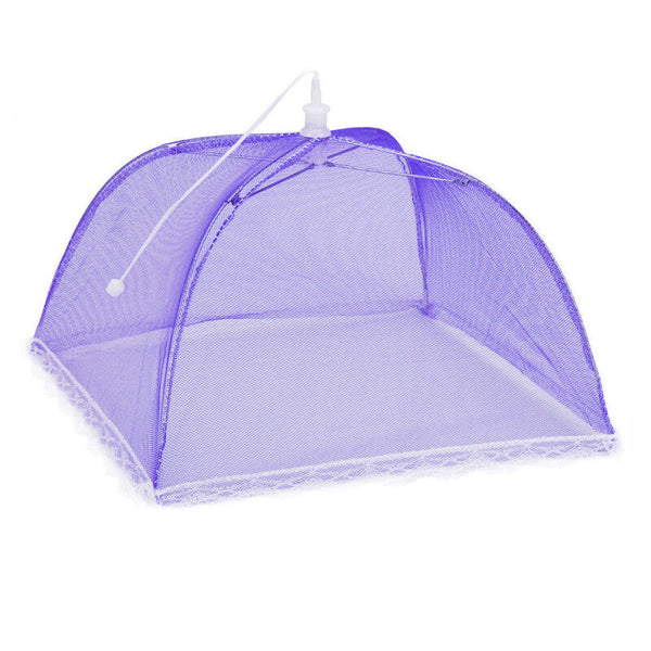 Large Pop-Up High Quality Food Cover Tent - Purple