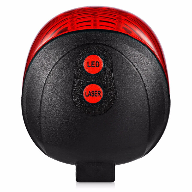 Laser Premium LED Bicycle Tail Light - Black