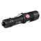 Led Premium Usb Rechargeable Flashlight - Black