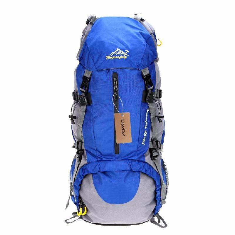 Lixada 50L Premium Mountaineering Bag - Blue