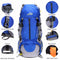 Lixada 50L Premium Mountaineering Bag - Blue