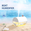 Luminous Boat Humidifier - White