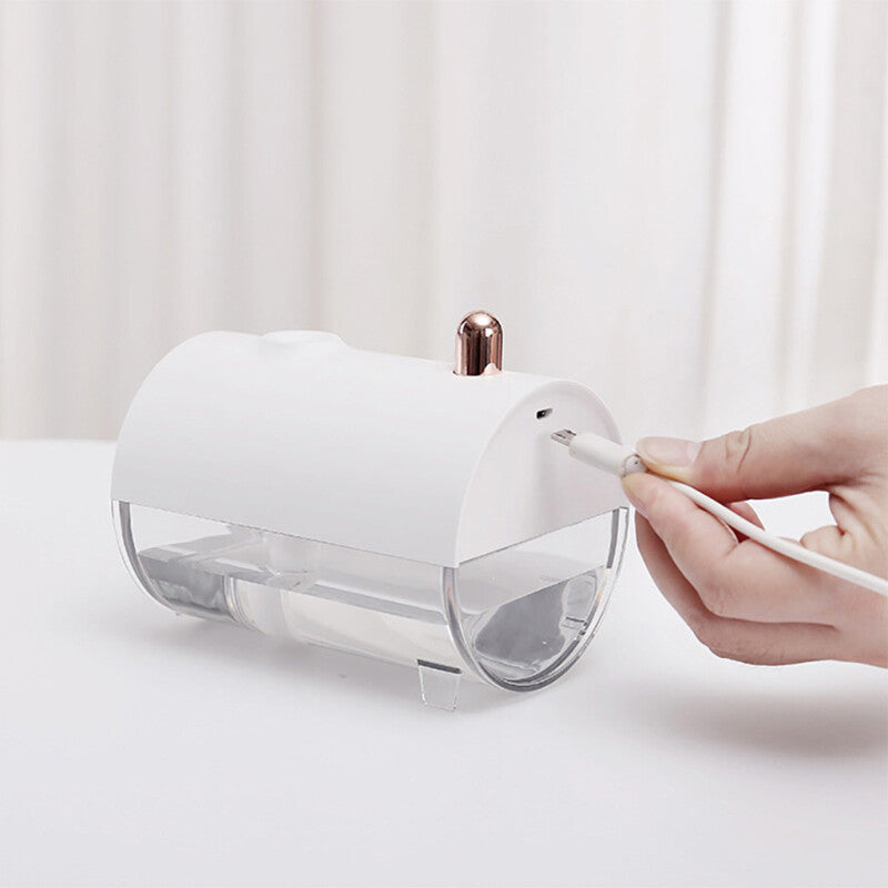 Luminous Boat Humidifier - White