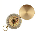 Luminous Premium Pocket Watch Style Compass - Gold