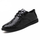 Luotuoshan Business Leather Shoes - Black