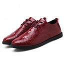 Luotuoshan Business Leather Shoes - Red