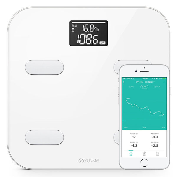 M1302 Yunmai Premium Bluetooth Scale - White