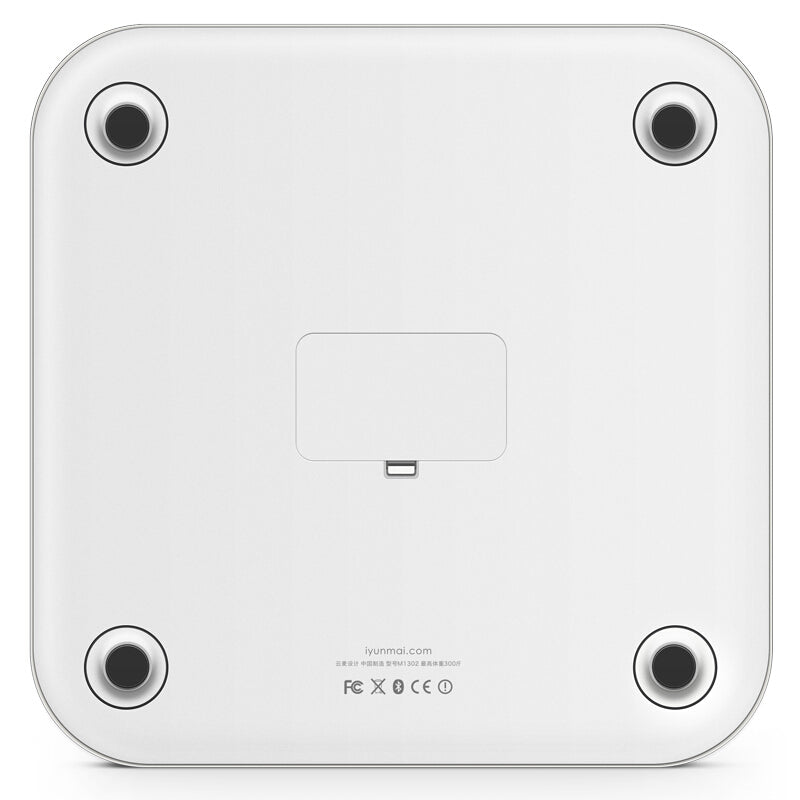 M1302 Yunmai Premium Bluetooth Scale - White