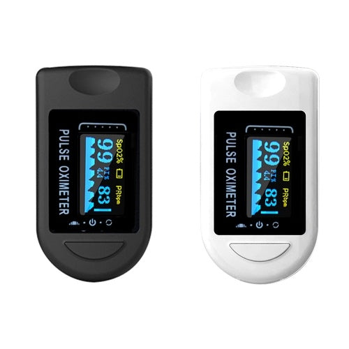 Digital Fingertip Pulse Oximeter OLED Display Blood Oxygen Sensor Measurement Meter for Home Sports Lover