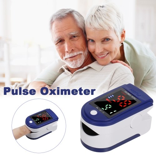 Fingertip Pulse Oximeter Blood Oxygen Saturation & Heart Rate Detection