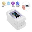 Mini Fingertip Pulse Oximeter Pulse Rate Blood Oxygen Saturation Monitor Clear OLED Display for Home Use