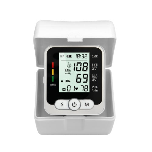 Automatic Wrist Blood Pressure Monitor, Digital Blood Pressure Machine