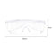 Safety Glasses Goggles Anti-spit Antisand Windproof  Dust-proof Goggles Protective Working Eyewear for Cycling Doctor Lab Workers