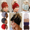 Women Stretch Knitted Beanie Hat