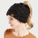 Women Stretch Knitted Beanie Hat