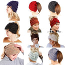 Women Stretch Knitted Beanie Hat