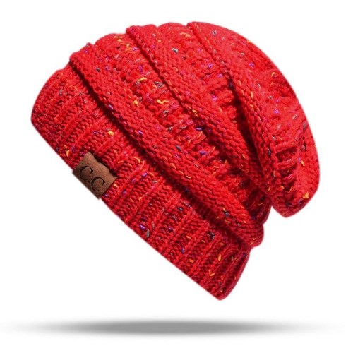 Women Stretch Knitted Beanie Hat