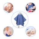 Cotton Infant Baby Nursing Cover Mother Breastfeeding Apron Baby Car Canopy Light Blue