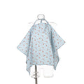 Cotton Infant Baby Nursing Cover Mother Breastfeeding Apron Baby Car Canopy Light Blue