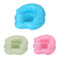 Inflatable Baby Chair Portable Kids Sofa Safety Training seat Pushchair for Playing Bathing Floor Beach Poolside PVC Pink