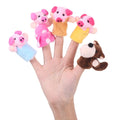 Finger Puppets Story Time Educational Puppet Set Cartoon Fairy Tale Puppets Set for Children Shows Playtime Schools Farmer and Animals