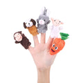 Finger Puppets Story Time Educational Puppet Set Cartoon Fairy Tale Puppets Set for Children Shows Playtime Schools Farmer and Animals