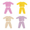 Baby Sweater Suit 2pcs Unisex 100% Cotton Baby Outfits Clothes Long Sleeve Long Pants Spring Summer Autumn Winter For Newborn Infant Baby Girl Boy Pink 0-6M