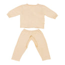 Baby Sweater Suit 2pcs Unisex 100% Cotton Baby Outfits Clothes Long Sleeve Long Pants Spring Summer Autumn Winter For Newborn Infant Baby Girl Boy Pink 0-6M