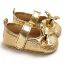 Newborn Baby Girls Shoes PU Leather Soft Sole Non-Slip