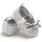 Newborn Baby Girls Shoes PU Leather Soft Sole Non-Slip