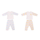 Baby Clothes Set 2pcs Unisex 100% Cotton Baby Outfits Clothing Long Sleeve Tops Long Pants Spring Summer Autumn Winter For Baby Girl Boy Tree Pattern Blue 0-3M