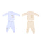 Baby Clothes Set 2pcs Unisex 100% Cotton Baby Outfits Clothing Long Sleeve Tops Long Pants Spring Summer Autumn Winter For Newborn Baby Girl Boy Bird Printing Yellow 3-6M