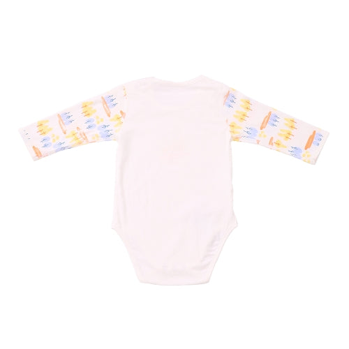 Baby Romper Unisex 100% Cotton Baby Clothes Bodysuit Playsuit Long Sleeve Summer For Newborn Infant Baby Girl Boy Blue 3-6M